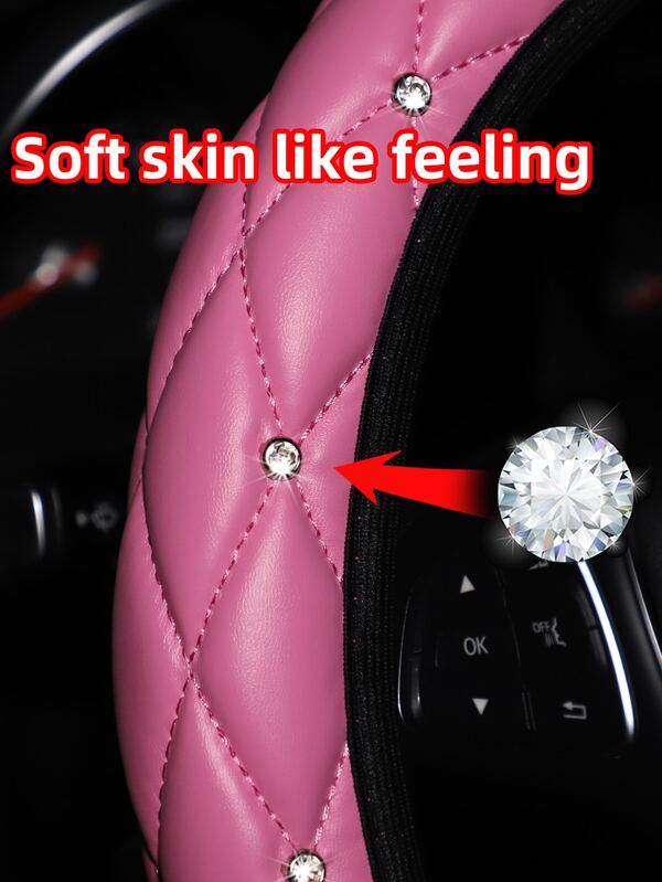 1pc Crown Decor Car Steering Wheel Cover SHEIN USA