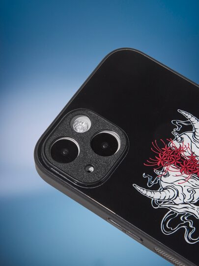 Funda para móvil demonio con estampado