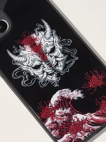 ROMWE 惡魔印花手機殼 - 彩色 - 查看 3