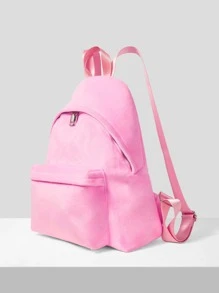 Mochila clásica minimalista mullido - Rosa - Ver 8