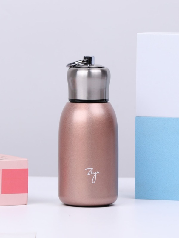 1pc Letter Graphic Insulated Bottle