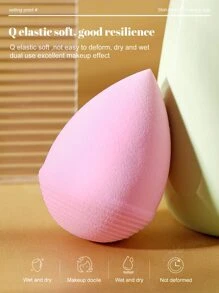 1个化妆海绵，便宜，圣诞礼物，化妆品，化妆工具，廉价商品，礼品，女士礼品，圣诞礼物