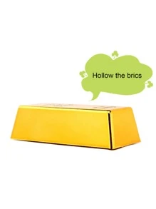 Thủ công trang trí hình gạch vàng 1pc - Nhiều màu - Xem 4