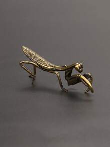 1 件螳螂形装饰工艺品最佳礼物 - 銅色 - 查看 3