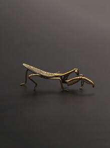 1 件螳螂形装饰工艺品最佳礼物 - 銅色 - 查看 4