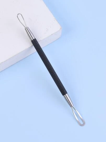 YUANDU 1pc Stainless Steel Acne Extractor With Blackhead Remover Needle