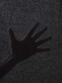 SHEIN EZwear Knot Front Dual Pocket Overalls - Black - View 5