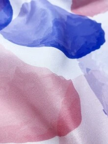 Abstract Pattern Duvet Cover Set Without Filler - Multicolor - View 4