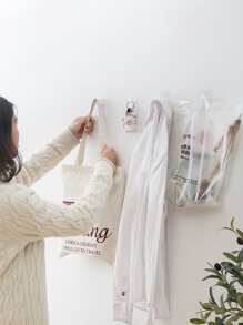 5/10/15/20/25/30入組剛性膠鉤,具有強大的承重能力並可不留痕跡