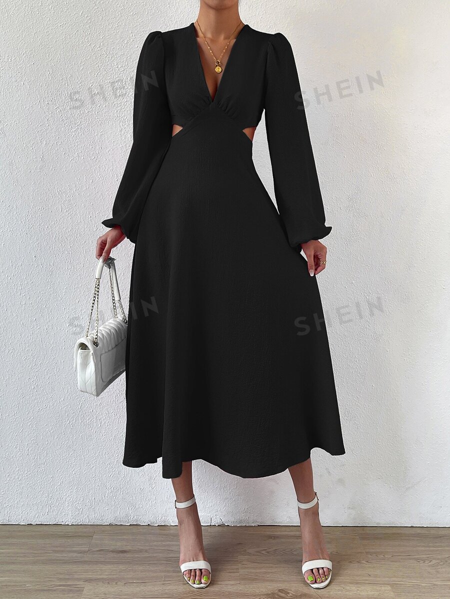 shein-priv-kleid-mit-tiefem-ausschnitt-ausschnitt-auf-taille