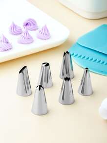 27pcs Stainless Steel Piping Nozzle Set - Blue - View 5