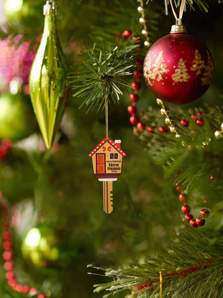 1 pieza Colgante de pared clave & casa - Multicolor - Ver 2