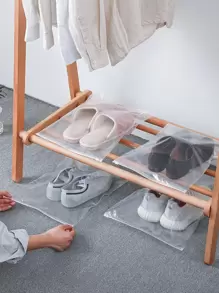 5pcs Clear Shoes Storage Bag - Clear - View 1