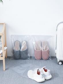 5pcs Clear Shoes Storage Bag - Clear - View 3