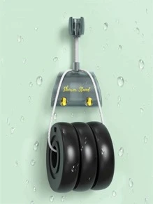 1pc Letter Graphic Random Color Shower Head Holder - Multicolor - View 5