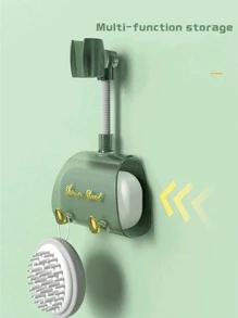 1pc Letter Graphic Random Color Shower Head Holder - Multicolor - View 7