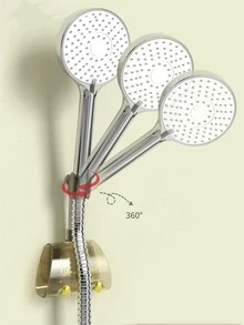 1pc Letter Graphic Random Color Shower Head Holder - Multicolor - View 8