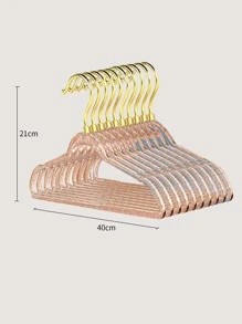 10 piezas transparente Percha Set - Multicolor - Ver 2