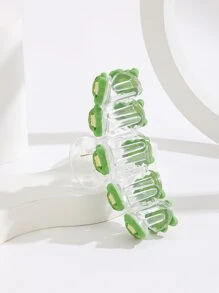 Garras de pelo con decoración de rana animada, lindas - Multicolor - Ver 3