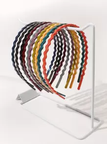 10 chiếc Băng đô Thiết kế Chevron - Nhiều màu - Xem 1