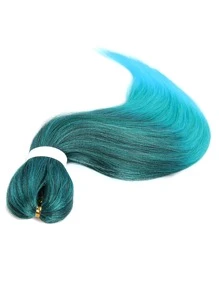 Kéo dài Bím tóc Tóc 26 Inch Chuyên nghiệp Mềm mại Yaki Bím tóc Tóc Đối với Xoắn Bím tóc Nước nóng Sợi tổng hợp Móc sự thêu Nối tóc - Nhiều màu - Xem 5