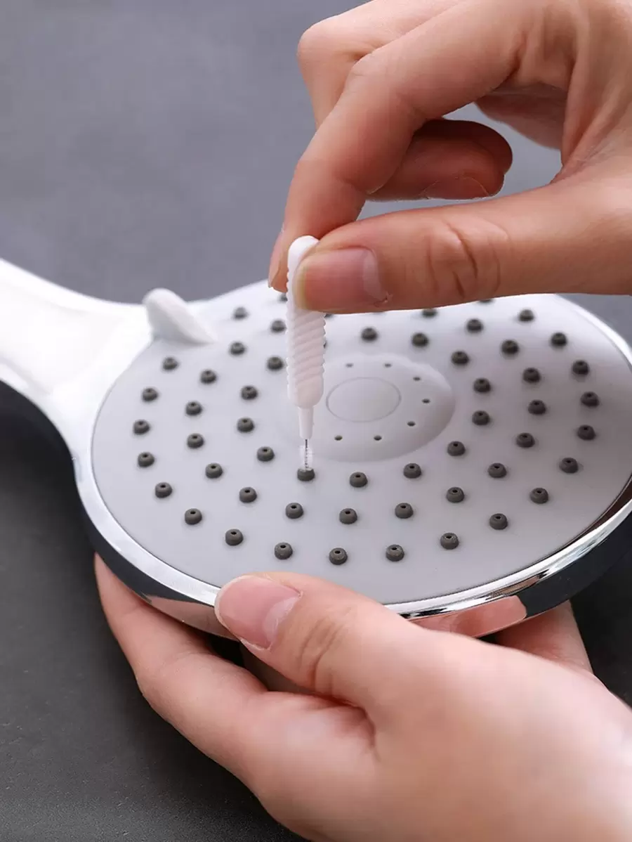 10入組浴室淋浴噴頭清潔刷廚房廁所電話迷你縫隙防堵塞