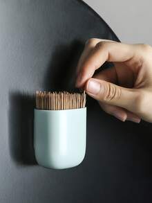 1pc Portable Toothpick Holder - Green - View 2