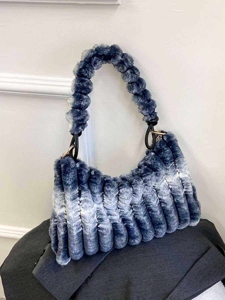 Bolso de hombro mullido - Multicolor - Ver 1