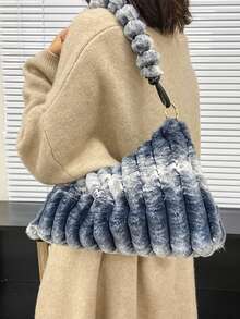 Bolso de hombro mullido - Multicolor - Ver 2