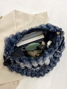 Bolso de hombro mullido - Multicolor - Ver 3