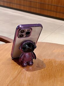 Handyhülle mit Astronautenbeschichtung, kompatibel mit iPhone 15 Pro Max, weiche Hülle mit vollständiger Abdeckung
