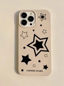 Star Pattern Phone Case Compatible With iPhone15/15Plus/15Pro/15Promax