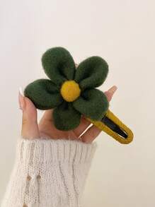 Kẹp tóc trang trí hoa dễ thương cho phụ nữ trang trí hàng ngày ngày lễ tình nhân ngày lễ tình nhân - Nhiều màu - Xem 2