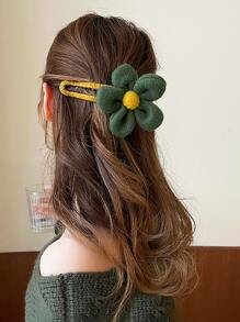 Kẹp tóc trang trí hoa dễ thương cho phụ nữ trang trí hàng ngày ngày lễ tình nhân ngày lễ tình nhân - Nhiều màu - Xem 3