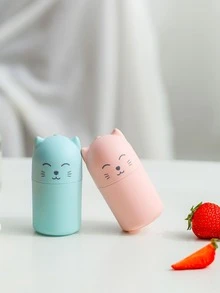 1入組卡通圖案隨機色牙籤筒