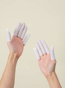150pcs Disposable Non-slip Finger Cover, Fingertips Protector, Fingertips Gloves - Beige - View 1