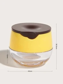 Son Bóng Ống Hũ, 1 Hũ Mật Ong Dễ Thương Có Thanh Hộp Đựng Làm Đẹp Bằng Nhựa 6G Có Thể Tái Sử Dụng Tại Nhà Hoặc Khi Đang Di Chuyển - Nhiều màu - Xem 3