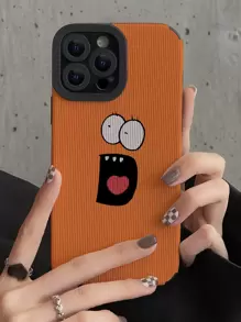 有趣的卡通圖形手機殼 - 彩色 - 查看 1