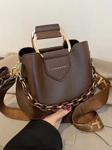 CONTAINEVERY حقيبة كتف خفيفة الوزن، كاجوال بتفاصيل أحرف صغيرة، للفتيات المراهقات والنساء وطلاب الجامعات والمبتدئين والعمال ذوي الياقات البيضاء مثالية للمكتب والكلية والعمل والأعمال التجارية والتنقل في الهواء الطلق والسفر والنزهات