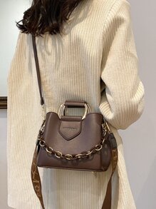 CONTAINEVERY حقيبة كتف خفيفة الوزن، كاجوال بتفاصيل أحرف صغيرة، للفتيات المراهقات والنساء وطلاب الجامعات والمبتدئين والعمال ذوي الياقات البيضاء مثالية للمكتب والكلية والعمل والأعمال التجارية والتنقل في الهواء الطلق والسفر والنزهات