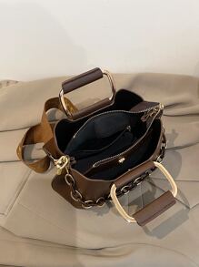 CONTAINEVERY حقيبة كتف خفيفة الوزن، كاجوال بتفاصيل أحرف صغيرة، للفتيات المراهقات والنساء وطلاب الجامعات والمبتدئين والعمال ذوي الياقات البيضاء مثالية للمكتب والكلية والعمل والأعمال التجارية والتنقل في الهواء الطلق والسفر والنزهات