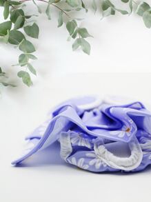 Pantalones sanitarios para mascota con estampado floral