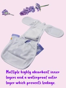 Pantalones sanitarios para mascota con estampado floral