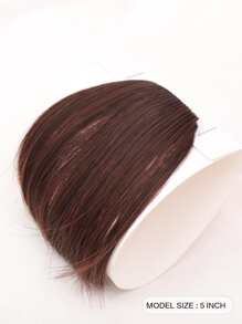 Flecos corto recto sintético pelo - Dark Brown - Ver 2