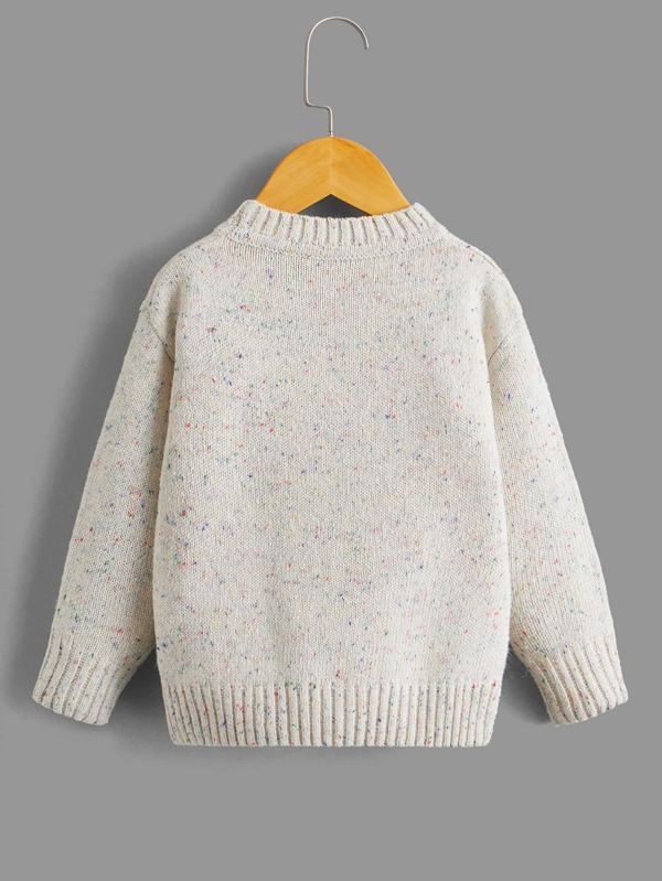 Toddler Boys Drop Shoulder Sweater SHEIN USA