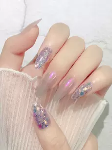 8boxes Glitter Nail Art Decoration - Multicolor - View 4