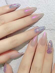 8boxes Glitter Nail Art Decoration - Multicolor - View 5