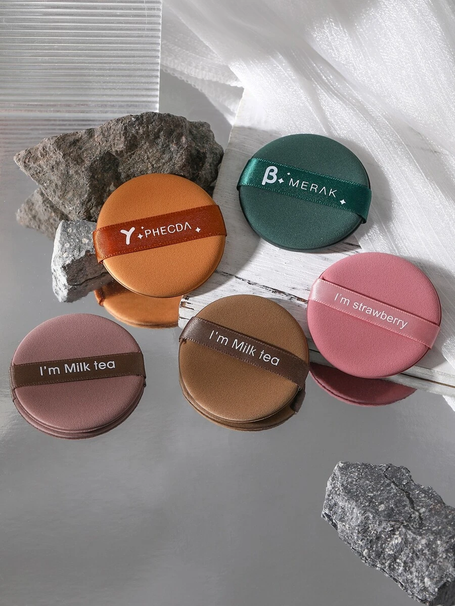 5pcs Makeup Puff - Multicolor - View 1