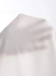 Firerie Solid Ruched Detail Boat Neck Tee