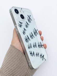 Hộp đựng điện thoại trong suốt hình chữ cái - Nhiều màu - Xem 3